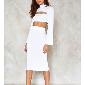 Kiss and Tell top and skirt set